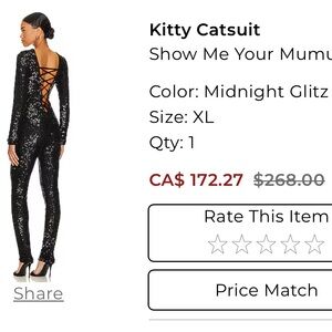 Show Me Your MuMu Midnight Glitz Sequin Jumpsuit